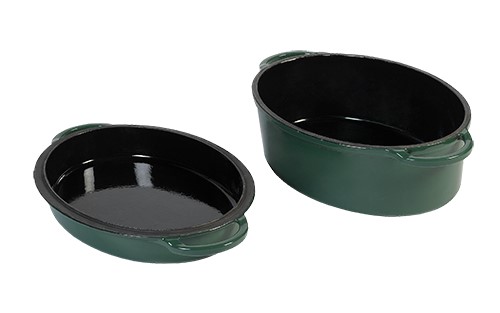 Green Dutch Oven Oval - afbeelding 1