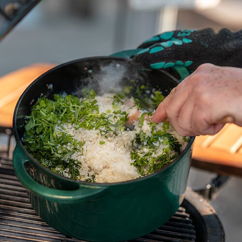 Green Dutch Oven Round - afbeelding 2