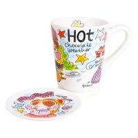 Hot Choco Weather beker & schoteltje