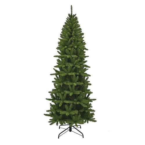 Kerstboom matterhorn pilar groen ↕215 ↔91 - afbeelding 1