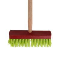 Kinderbezem rood/groen