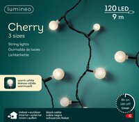 Led cherry l900cm-120l zwart/w.wt - afbeelding 1