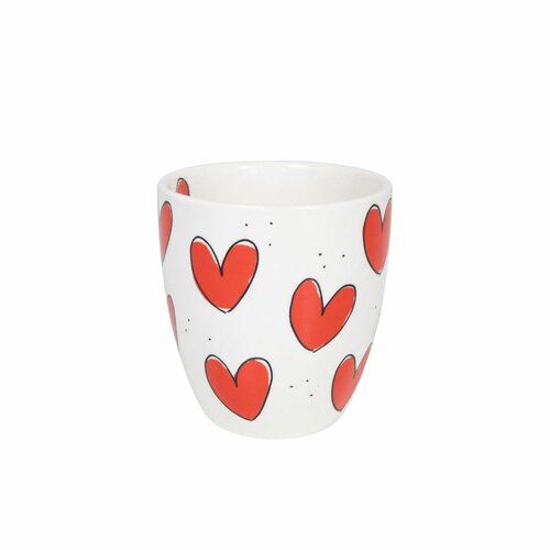 LOVE: MINIMUG UNI HEARTS 0,2L - afbeelding 2